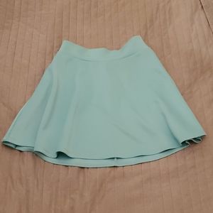 Light blue skirt
